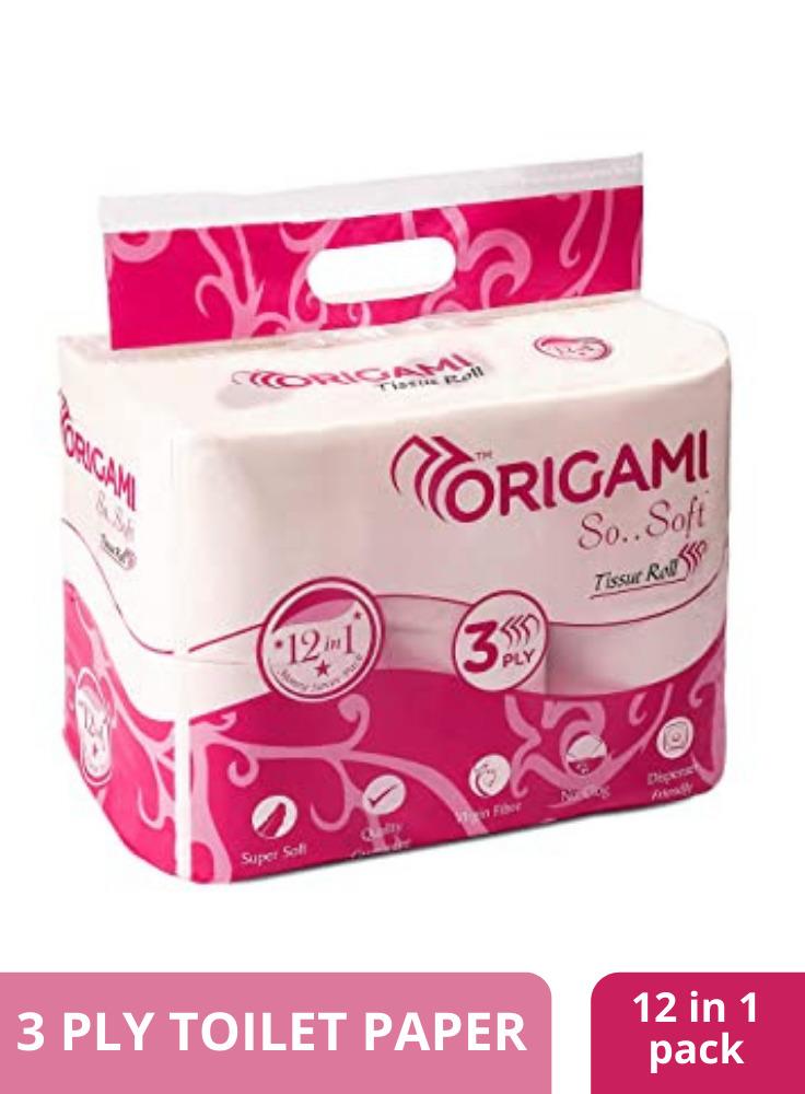 Origami Tissue Rolls (12 PCS)