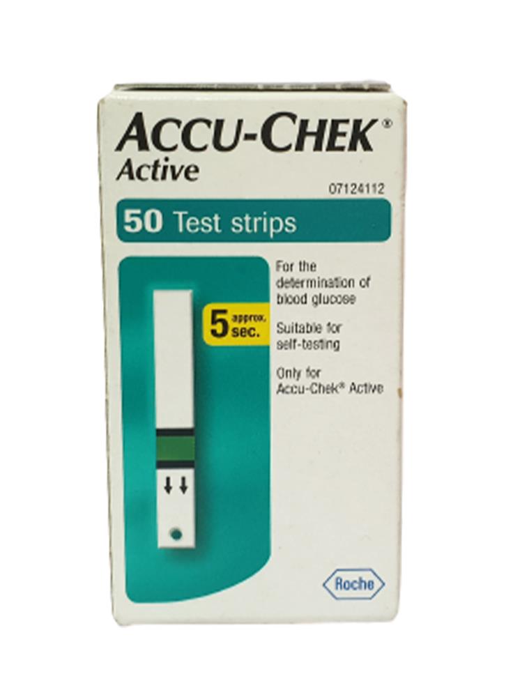 Accu Chek Active Test Strip (50 Strips)